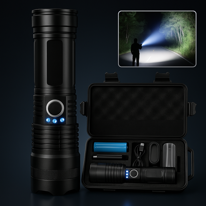 Linterna Táctica TitanioPro™ USB