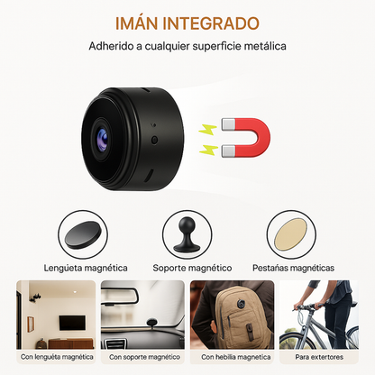 MINI CAMARA ESPÍA HD 1080p