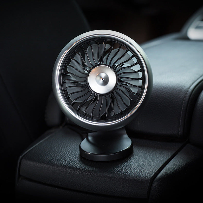 Mini Ventilador Carro Usb 3 Velocidades Ajustable Portatil